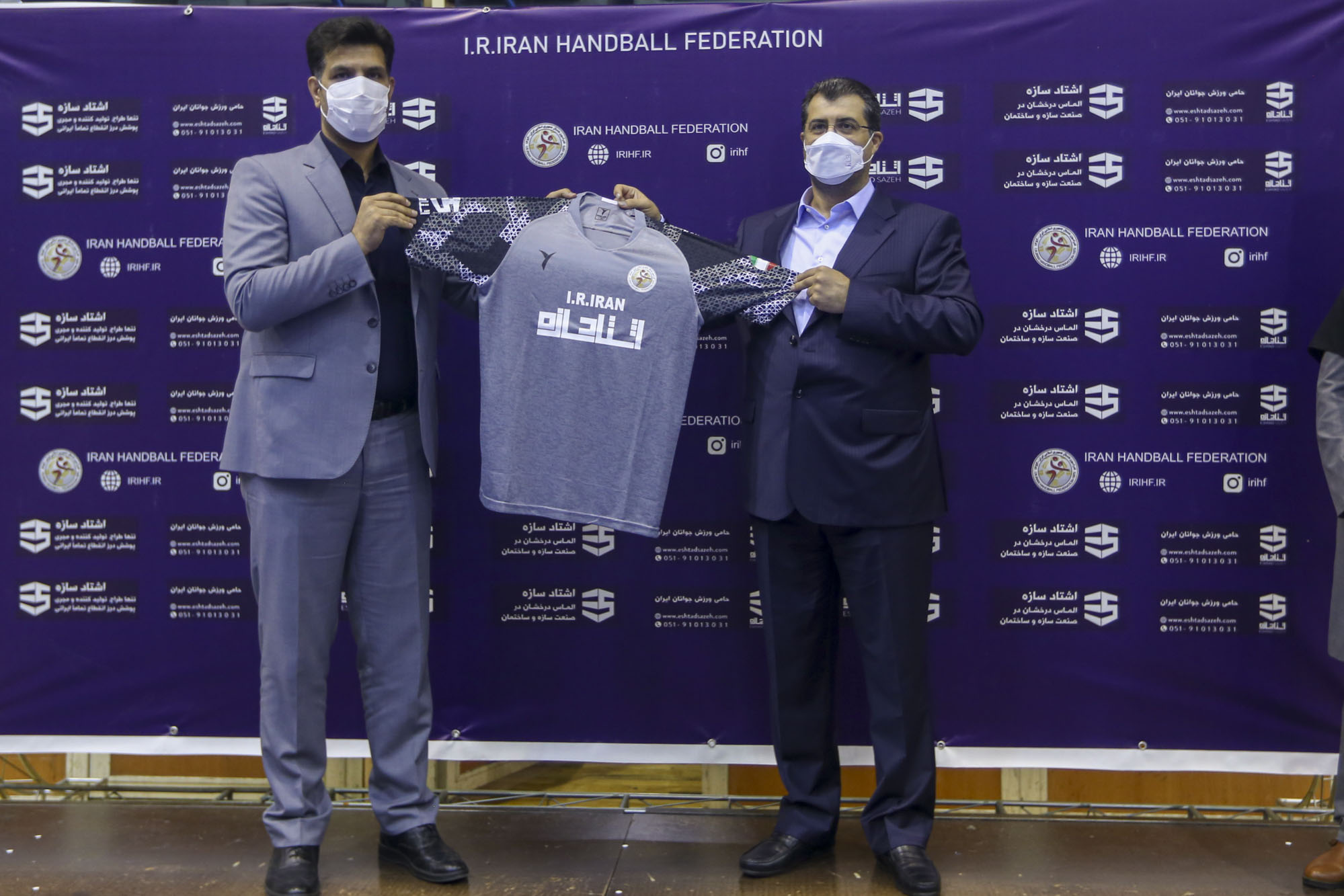 اشتادسازه حامی مالی تیم ملی هندبال بانوان معرفی شد