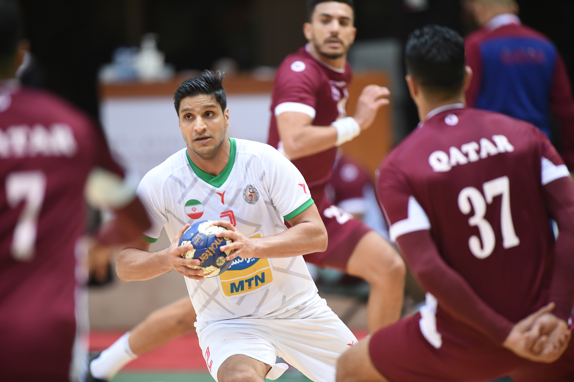 جام بیستم| ایران 19 – قطر 34/ عکس