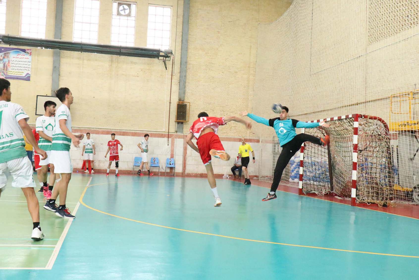 مسابقات هندبال قهرمانی نوجوانان ایران- 1/ عکس