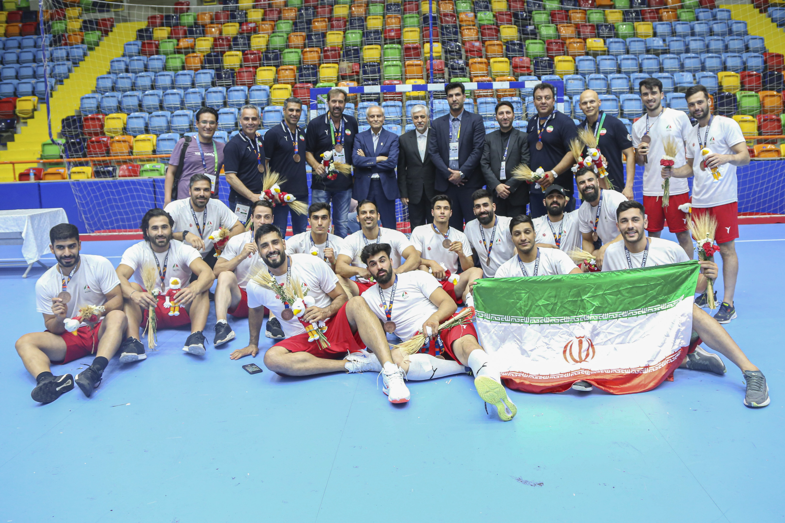 مراسم اهدای مدال بازیهای همبستگی کشورهای اسلامی