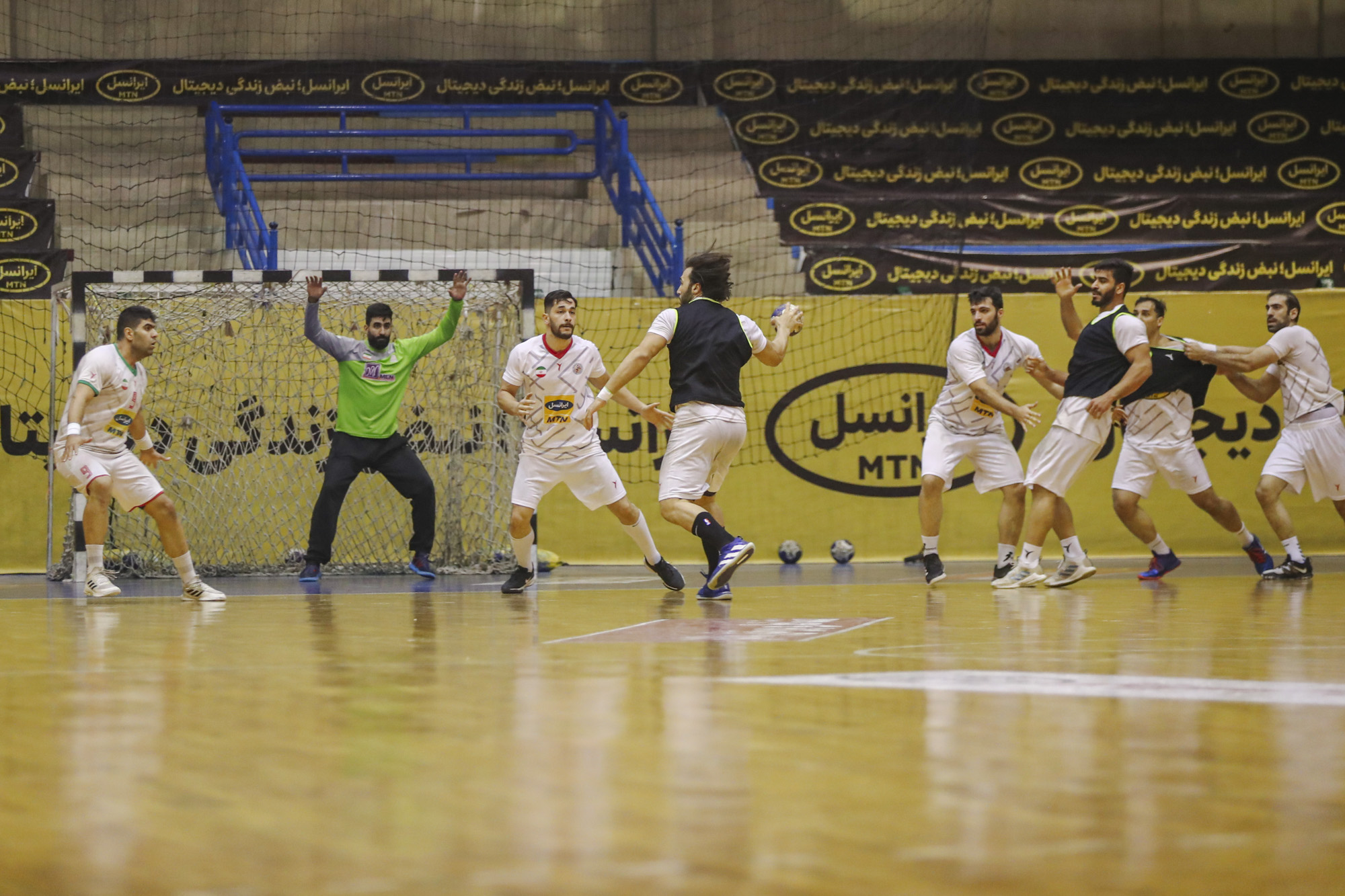 گزارش تصویری تمرین تیم ملی هندبال مردان ایران -2