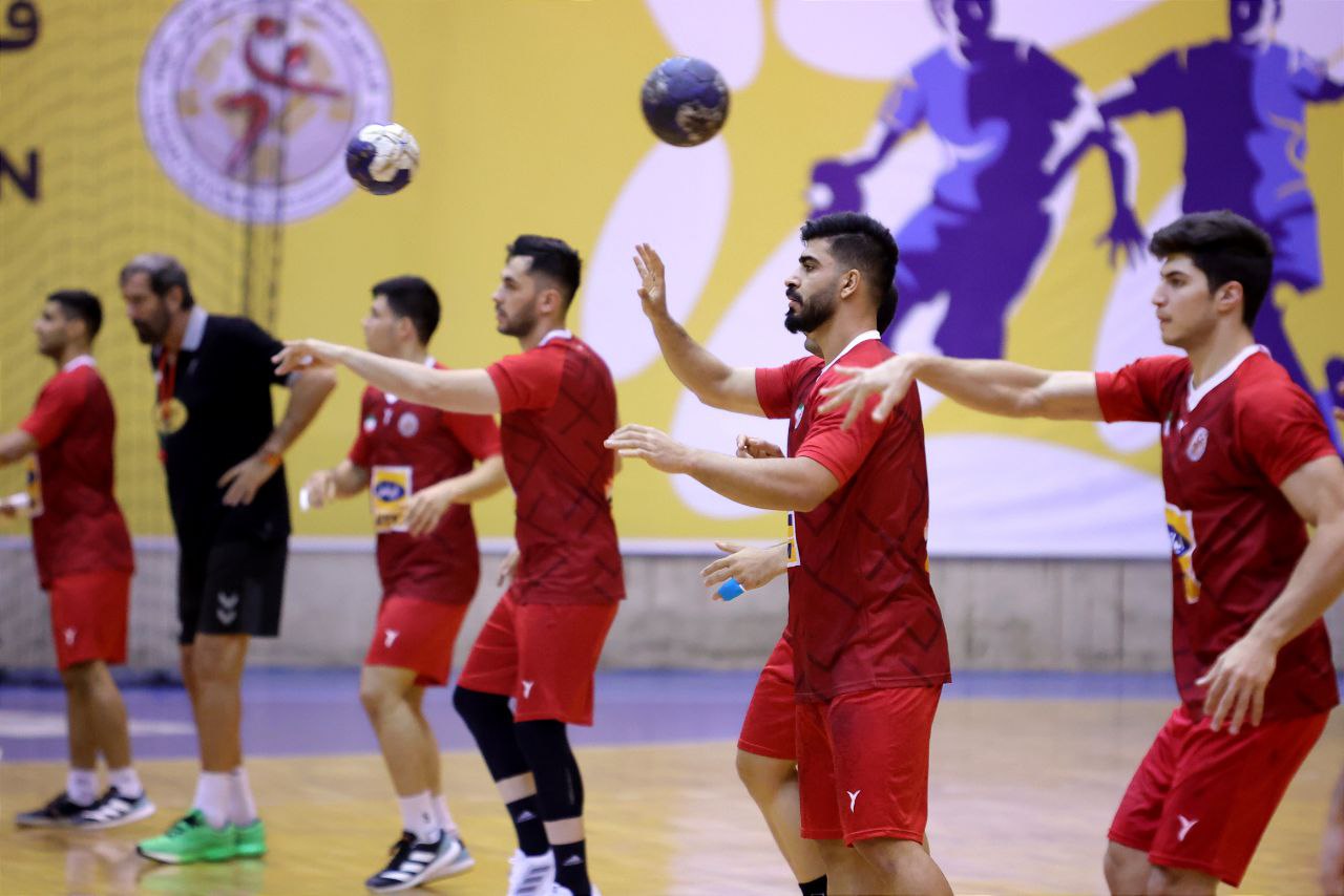 تمرین تیم ملی هندبال ایران پیش از اعزام به رقابت‌های قهرمانی جهان لهستان - 1