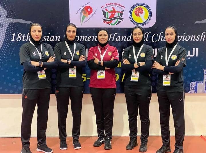 کوبل داوری ایران امروز دو دیدار قهرمانی هندبال آسیا را سوت می زنند