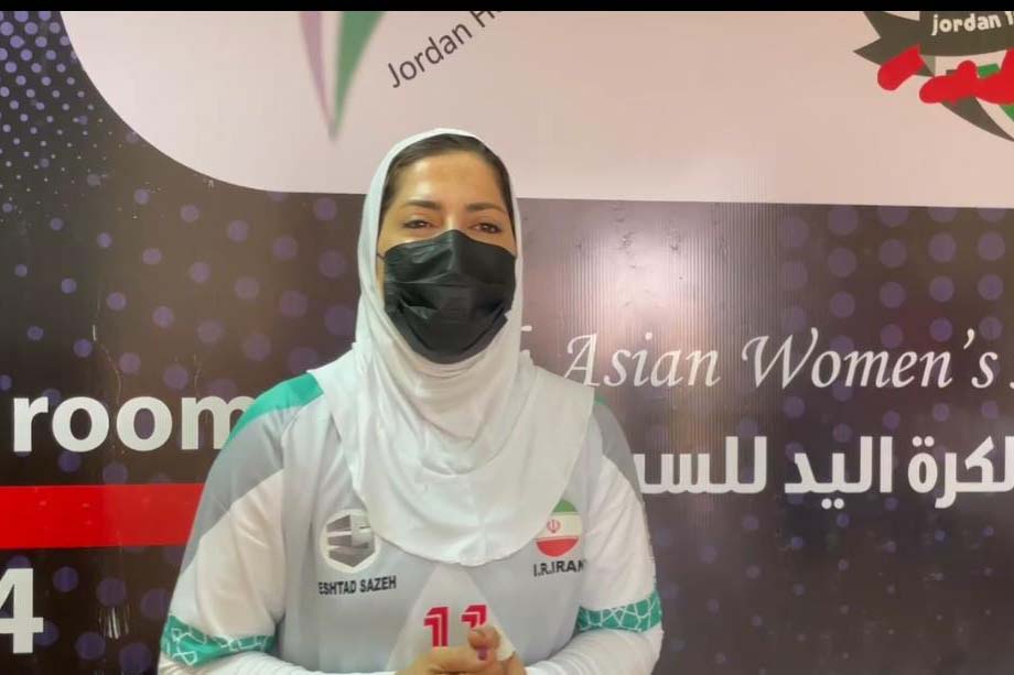 زارع، کاپیتان تیم ملی هندبال کشورمان: نشان دادیم می توانیم با حجاب اسلامی افتخارآفرینی کنیم