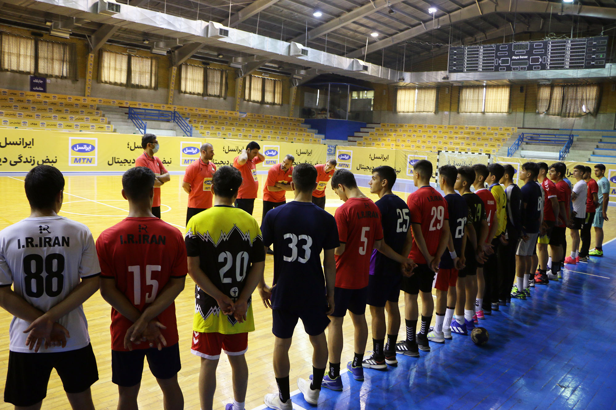 برگزاری هفتمین اردوی آمادگی تیم ملی هندبال نوجوانان