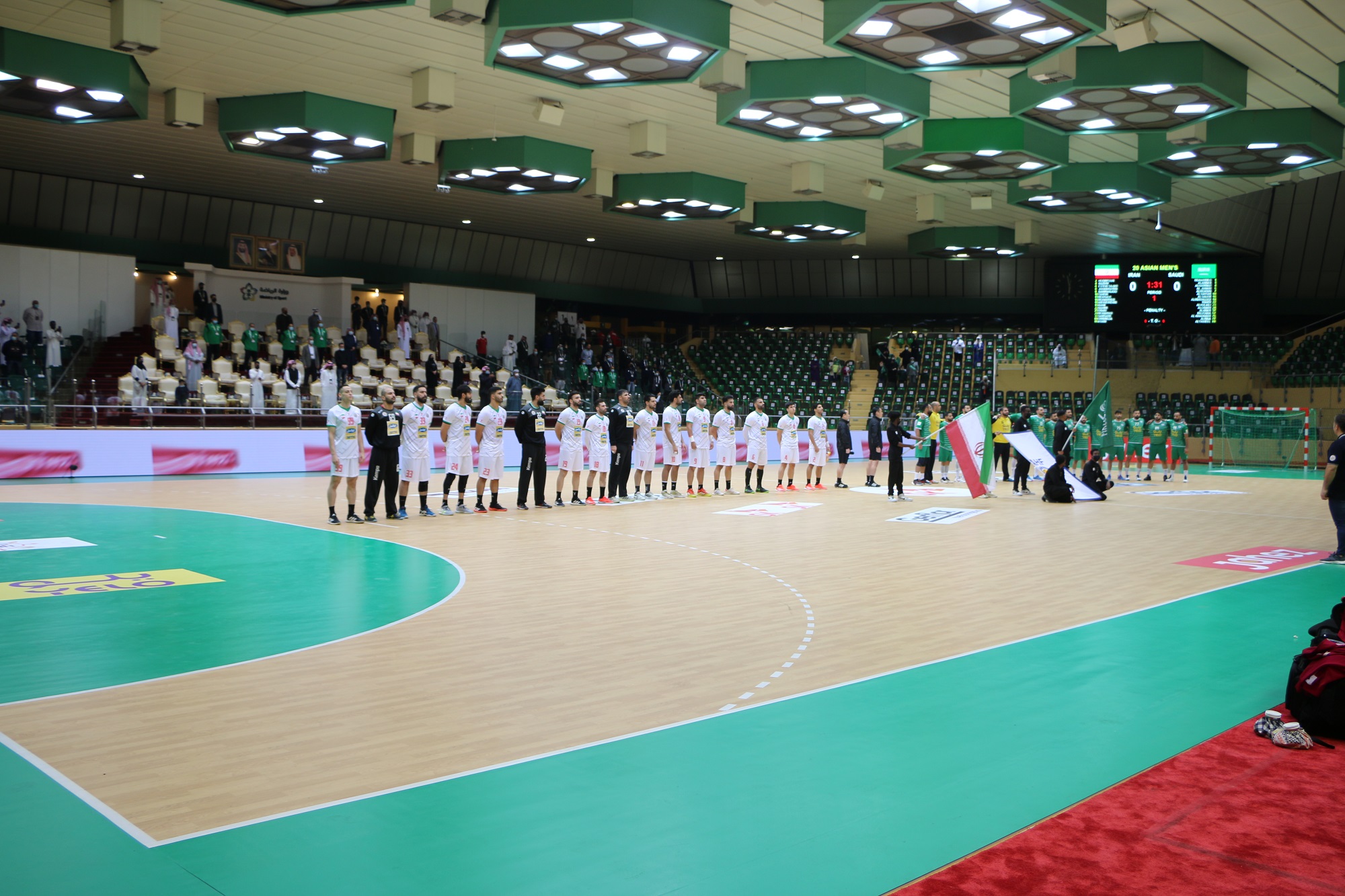 برنامه مرحله دوم دیدارهای ایران در رقابت‌های قهرمانی هندبال آسیا