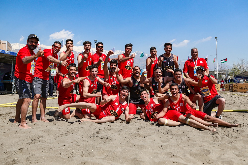 برگزاری دور جدید تمرینات تیم ملی هندبال ساحلی نوجوانان ایران
