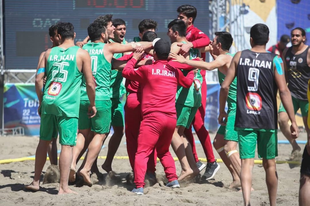 برزیل حریف ایران در نیمه نهایی ساحلی نوجوانان جهان