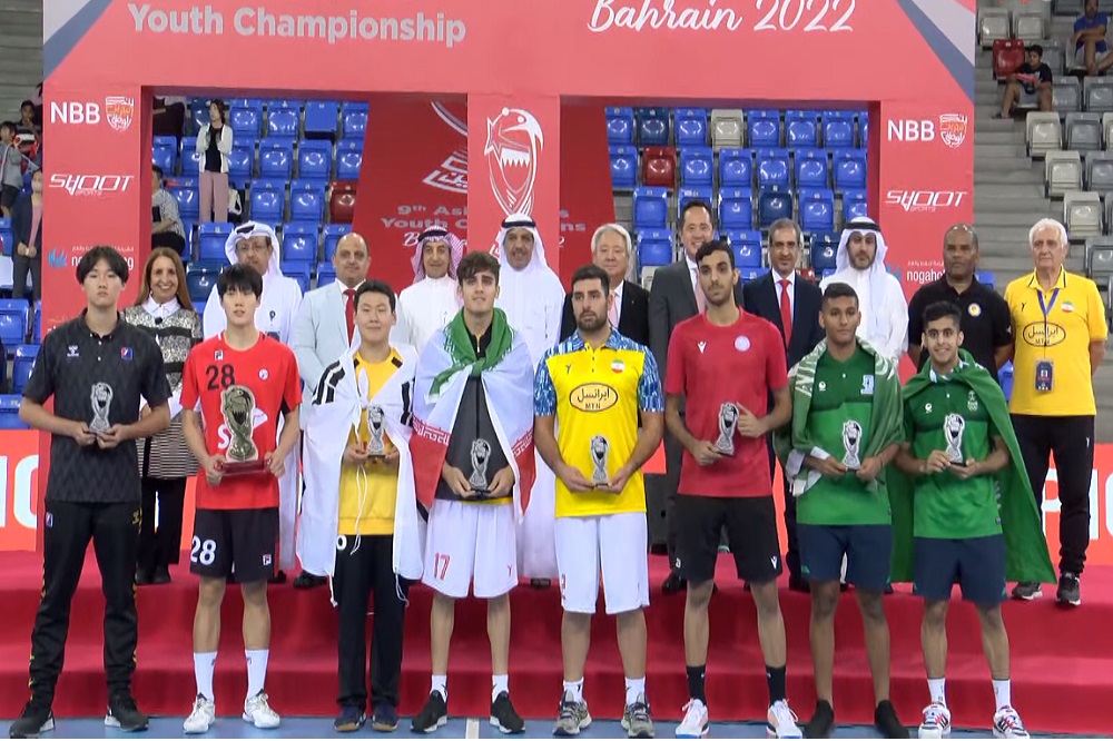 دو ملی‌پوش ایران در تیم منتخب رقابت‌های هندبال قهرمانی نوجوانان آسیا