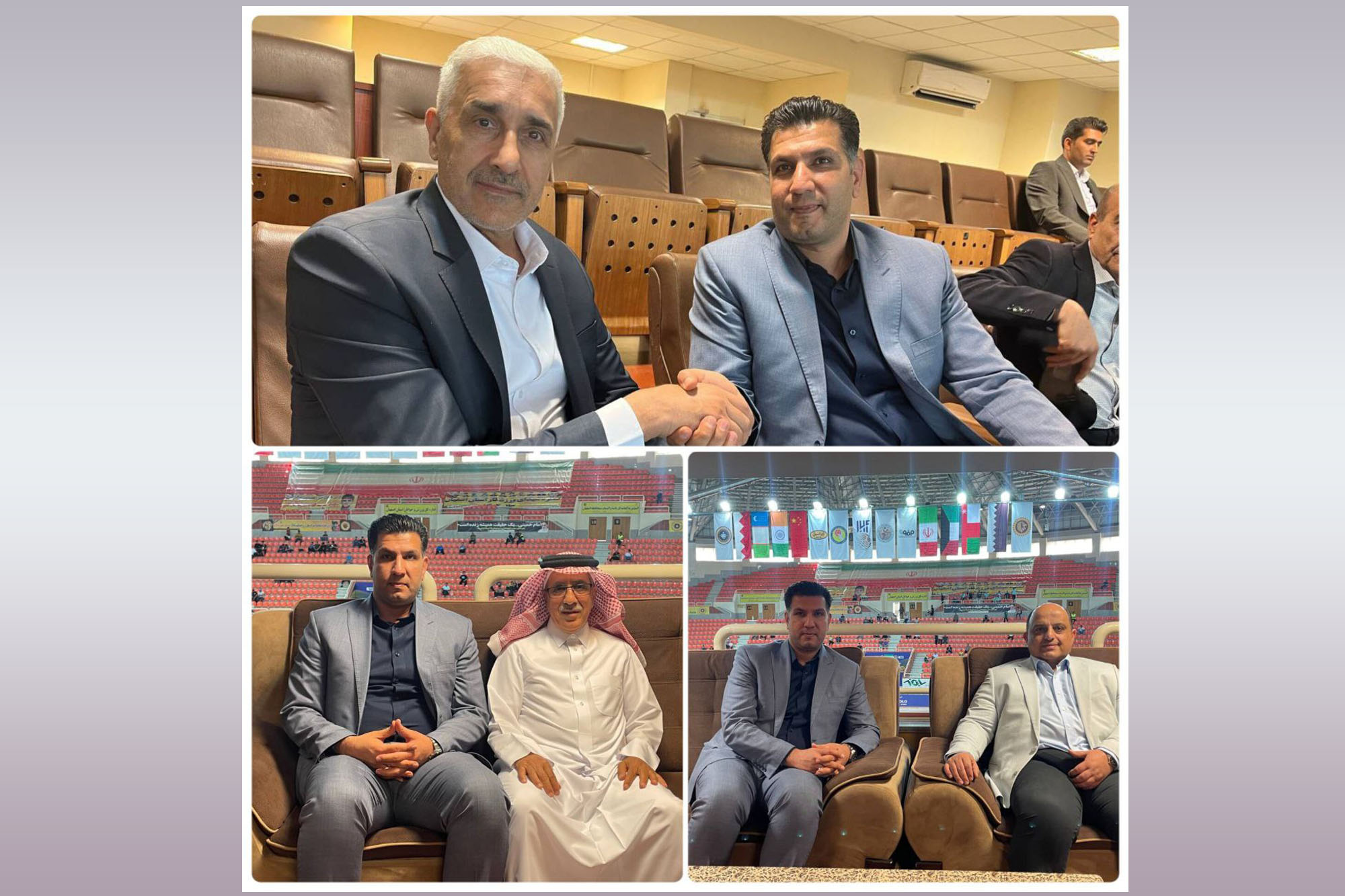 رایزنی پاکدل با روسای فدراسیون‌های قطر، بحرین و عراق در حاشیه جام باشگاه‌های هندبال آسیا