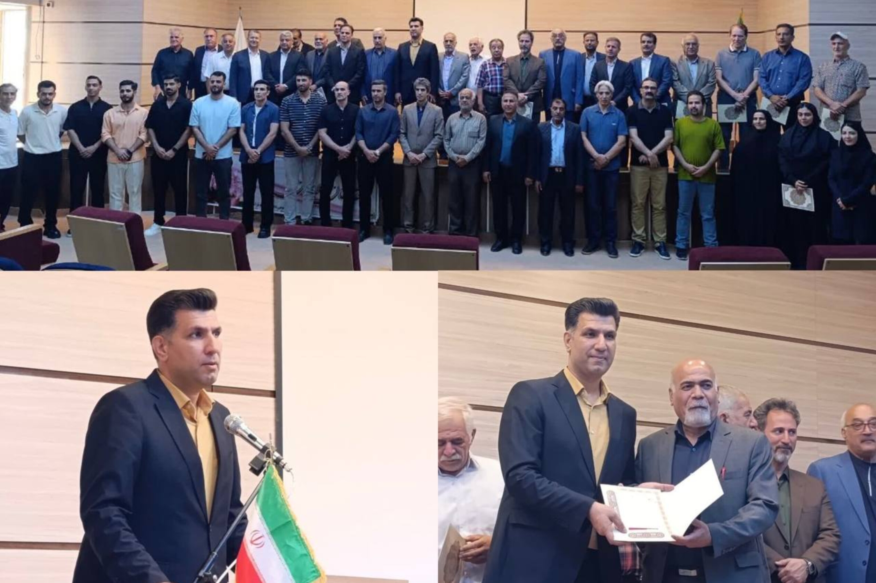 نشست صمیمی رئیس فدراسیون هندبال با پیشکسوتان شهرستان سبزوار