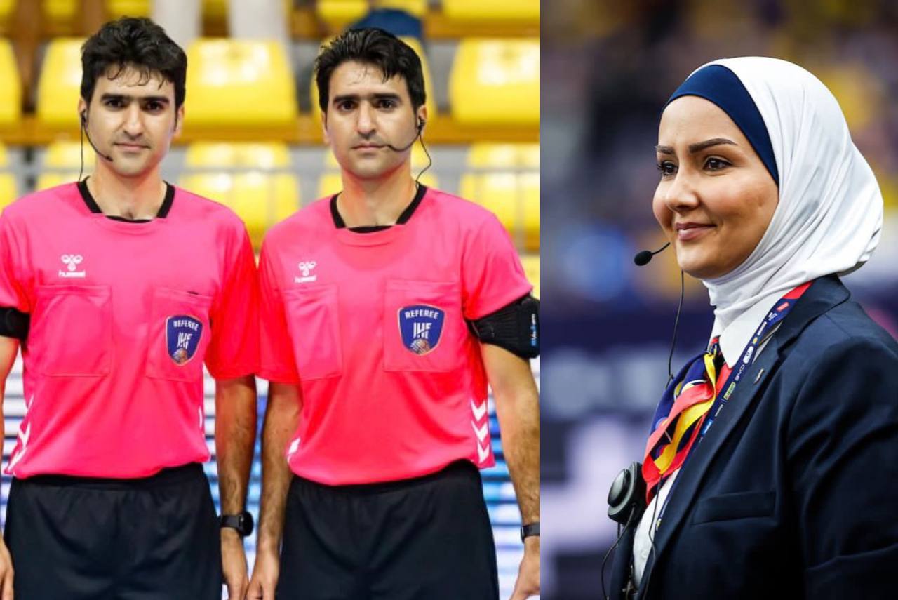 حضور ناظر و کوبل داوری ایرانی در مسابقات هندبال زنان قهرمانی جهان