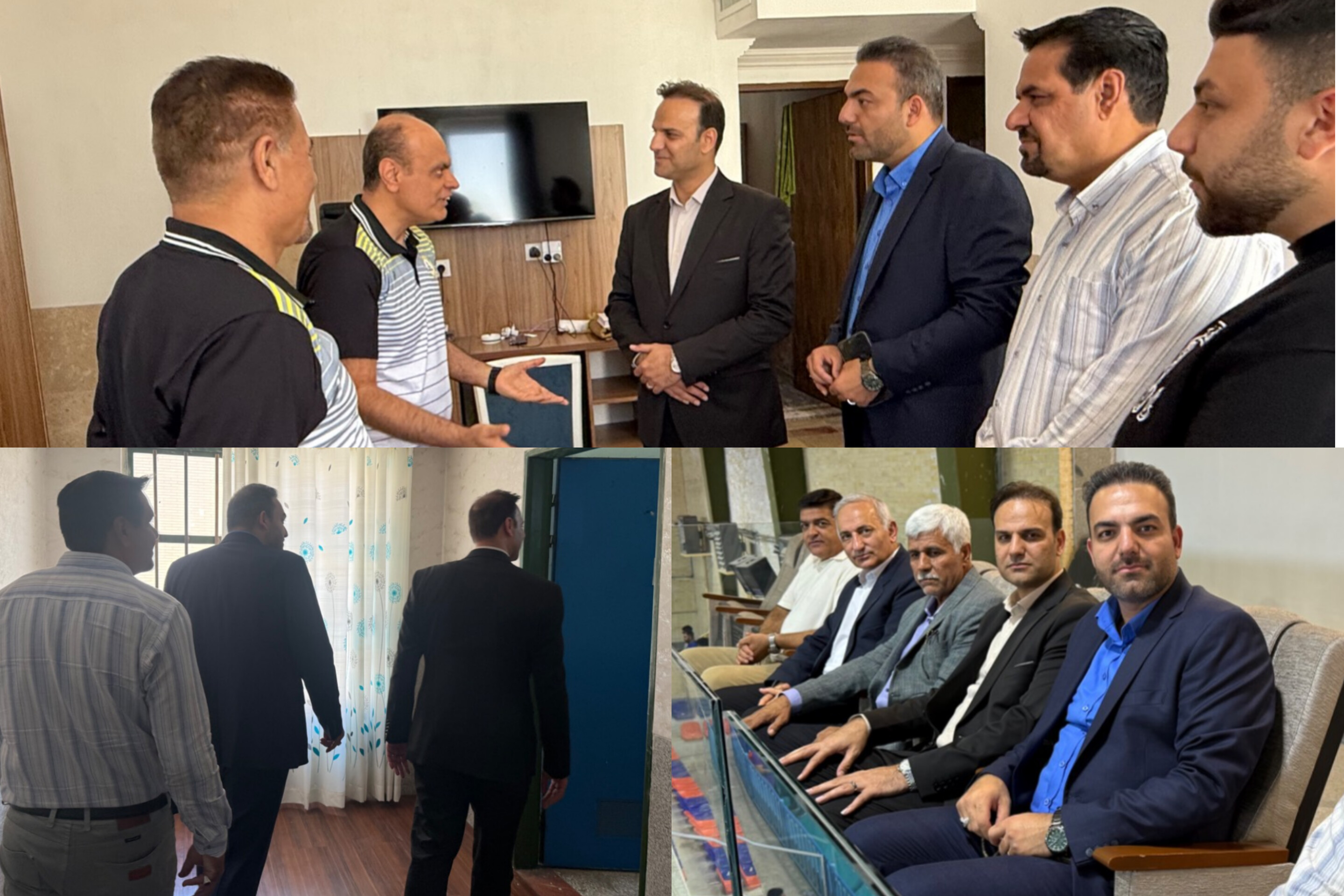 بازدید دبیرکل و رئیس کمیته مسابقات فدراسیون از محل برگزاری مرحله نهایی لیگ دسته یک هندبال مردان در کرمان