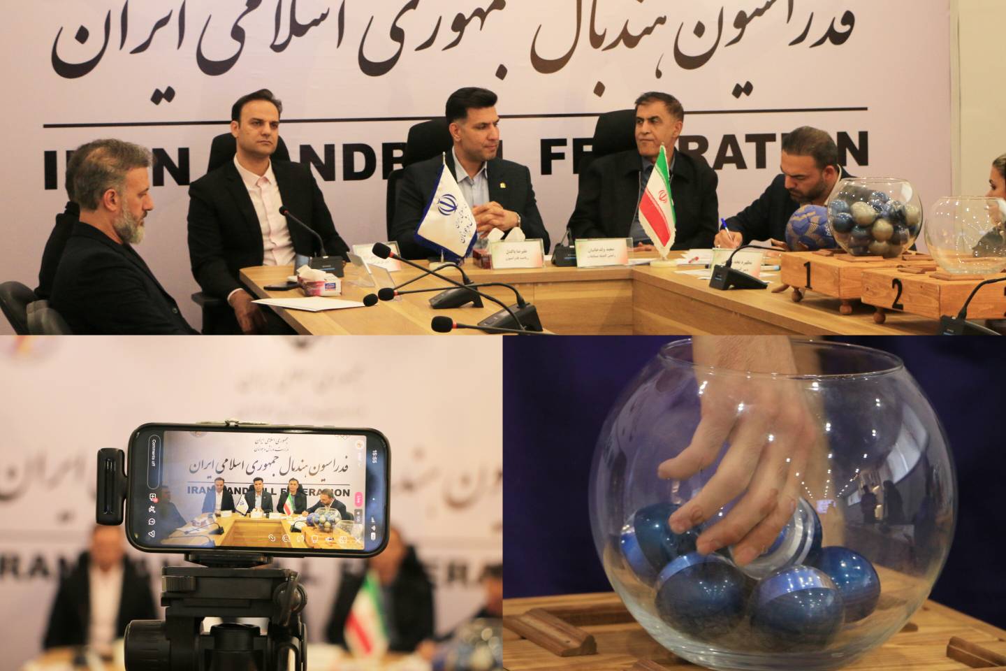 مراسم قرعه کشی برگزار شد؛ چهارمین دوره لیگ هندبال آیندگان با حضور ۶۶ تیم