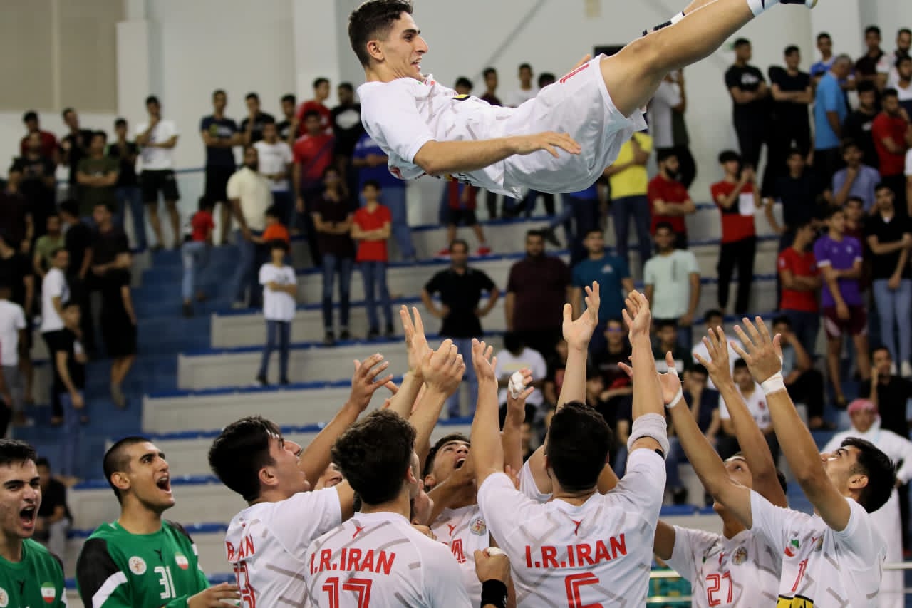 پیروزی دلچسب تیم ملی هندبال نوجوانان ایران مقابل بحرین